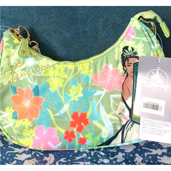 Disney D23 Tiana Princess And The Frog Shoulder Bag Purse Color Me Courtney NEW - Picture 2 of 7